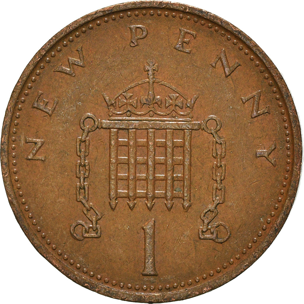 Moneta, Gran Bretagna, New Penny, 1980