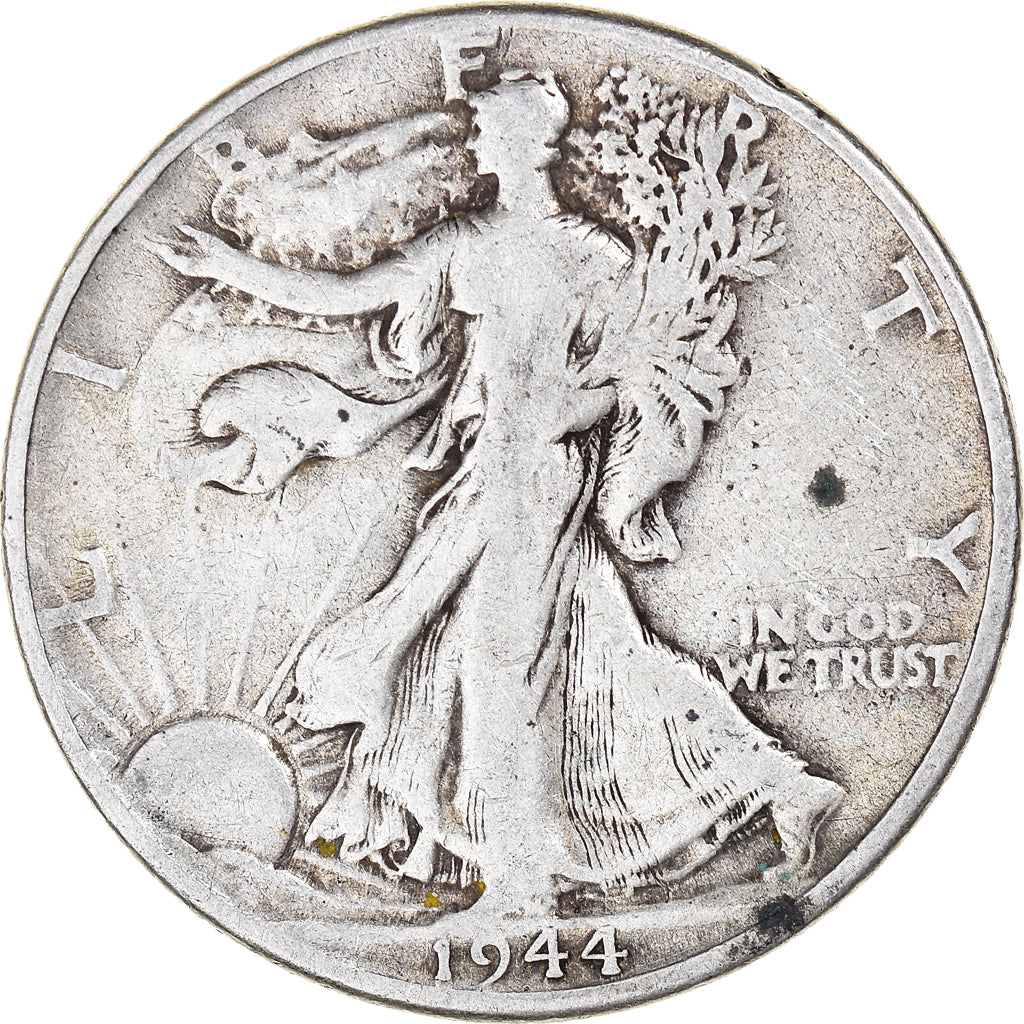 Moneda, Estados Unidos, Walking Liberty Half Dollar, Half Dollar, 1944, U.S.