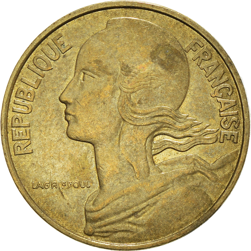 Coin, France, 10 Centimes, 1991