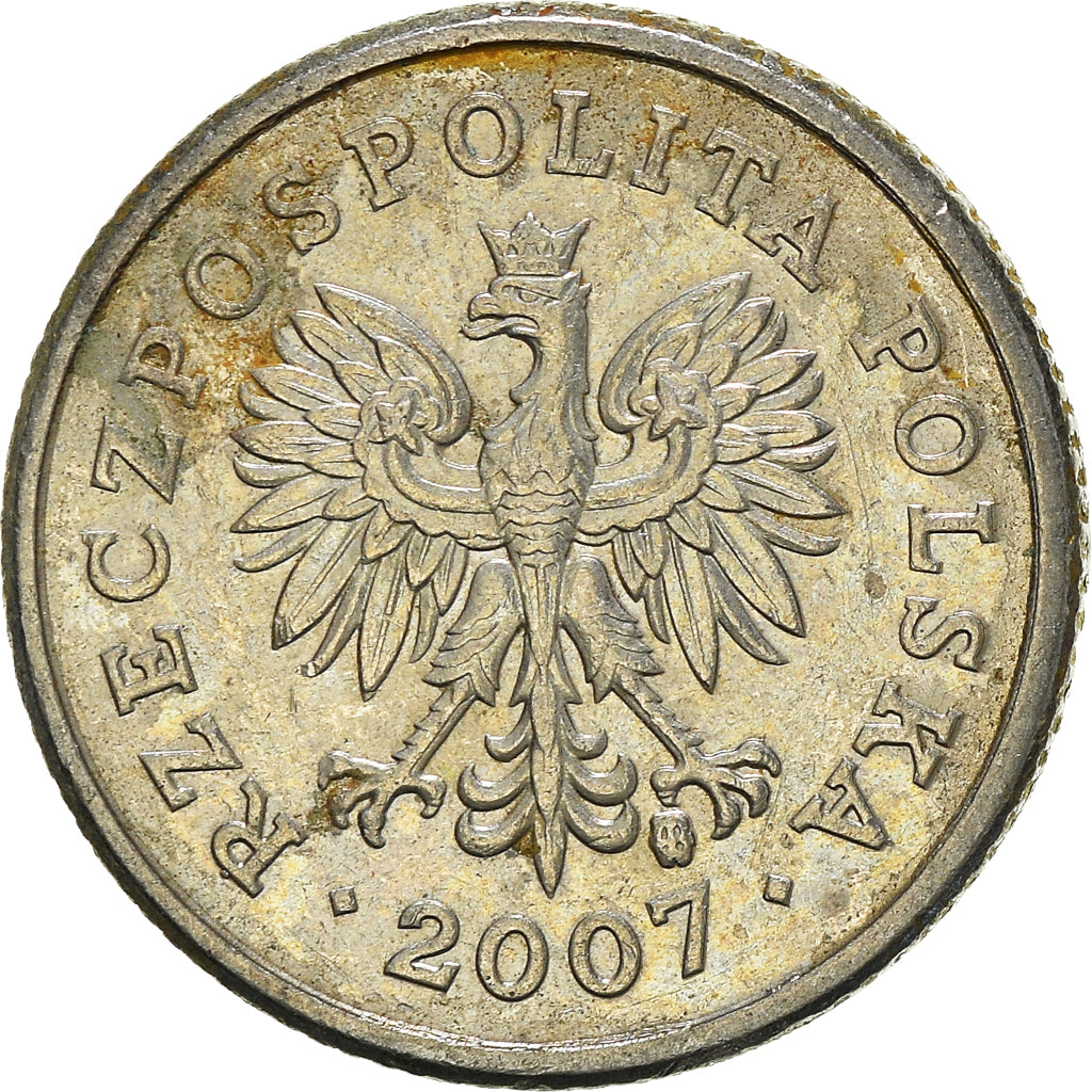 Monnaie, Pologne, 20 Groszy, 2007