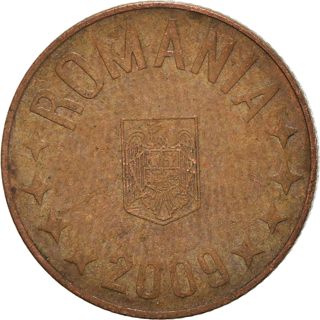 Monnaie, Roumanie, 5 Bani, 2009