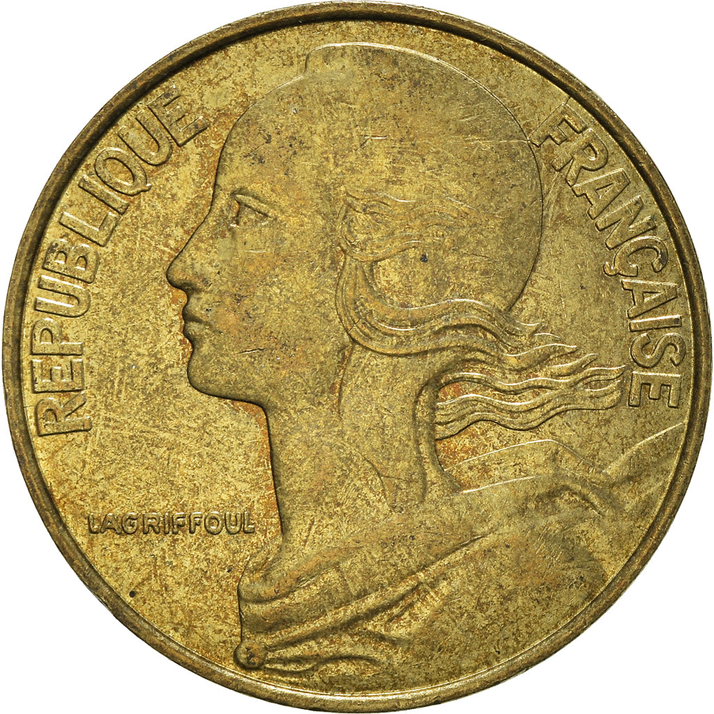Moeda, França, 20 Centimes, 1994