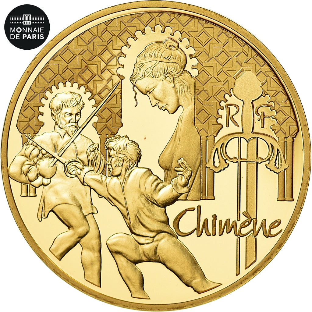 Coin, France, Monnaie de Paris, 50 Euro, 2015, MS(65-70), Gold