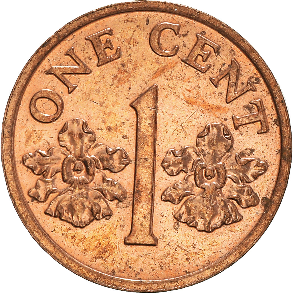 Moneda, Singapur, Cent, 1986