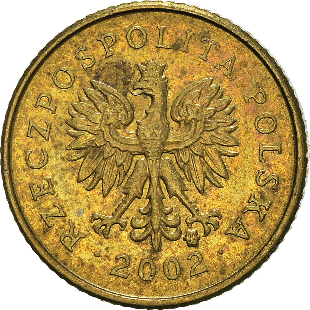 Moneta, Polonia, Grosz, 2002