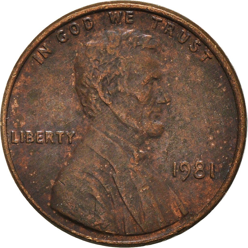 Moneta, Stati Uniti, Cent, 1981