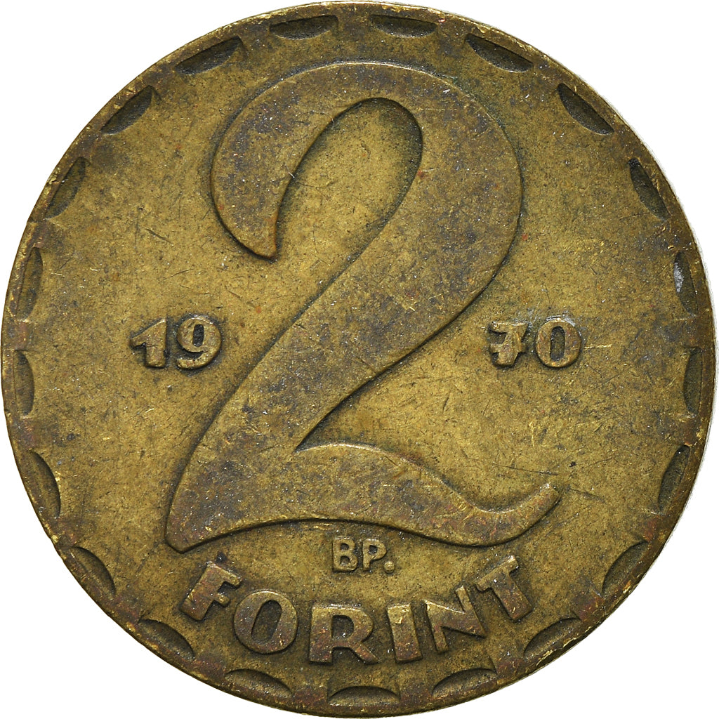 Münze, Ungarn, 2 Forint, 1970