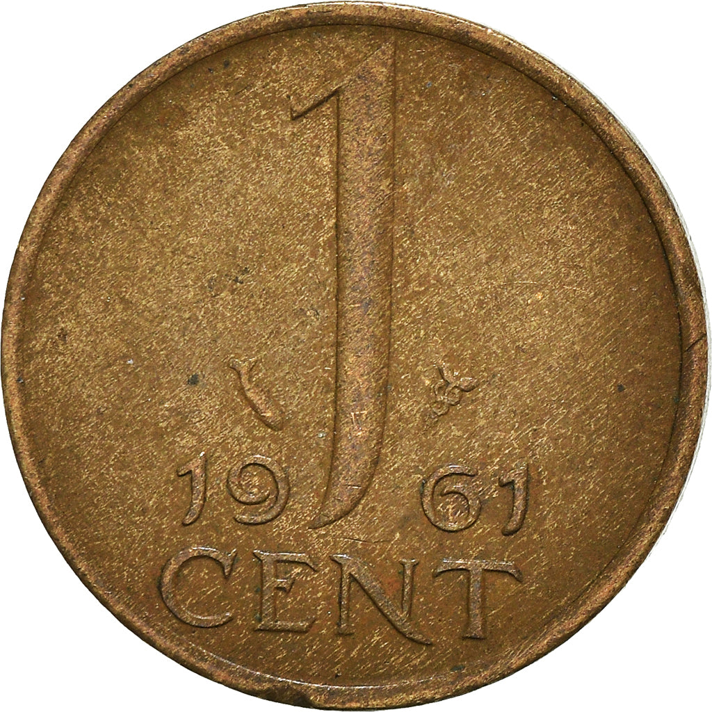 Moneda, Países Bajos, Cent, 1961