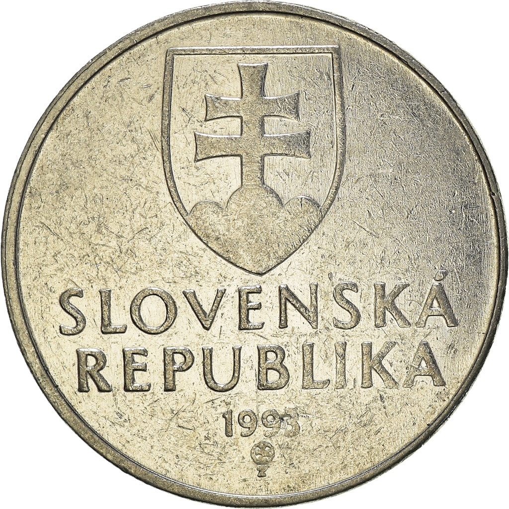 Coin, Slovakia, 2 Koruna, 1993