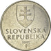 Moneda, Eslovaquia, 2 Koruna, 1993