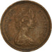 Moneta, Wielka Brytania, 1/2 New Penny, 1971