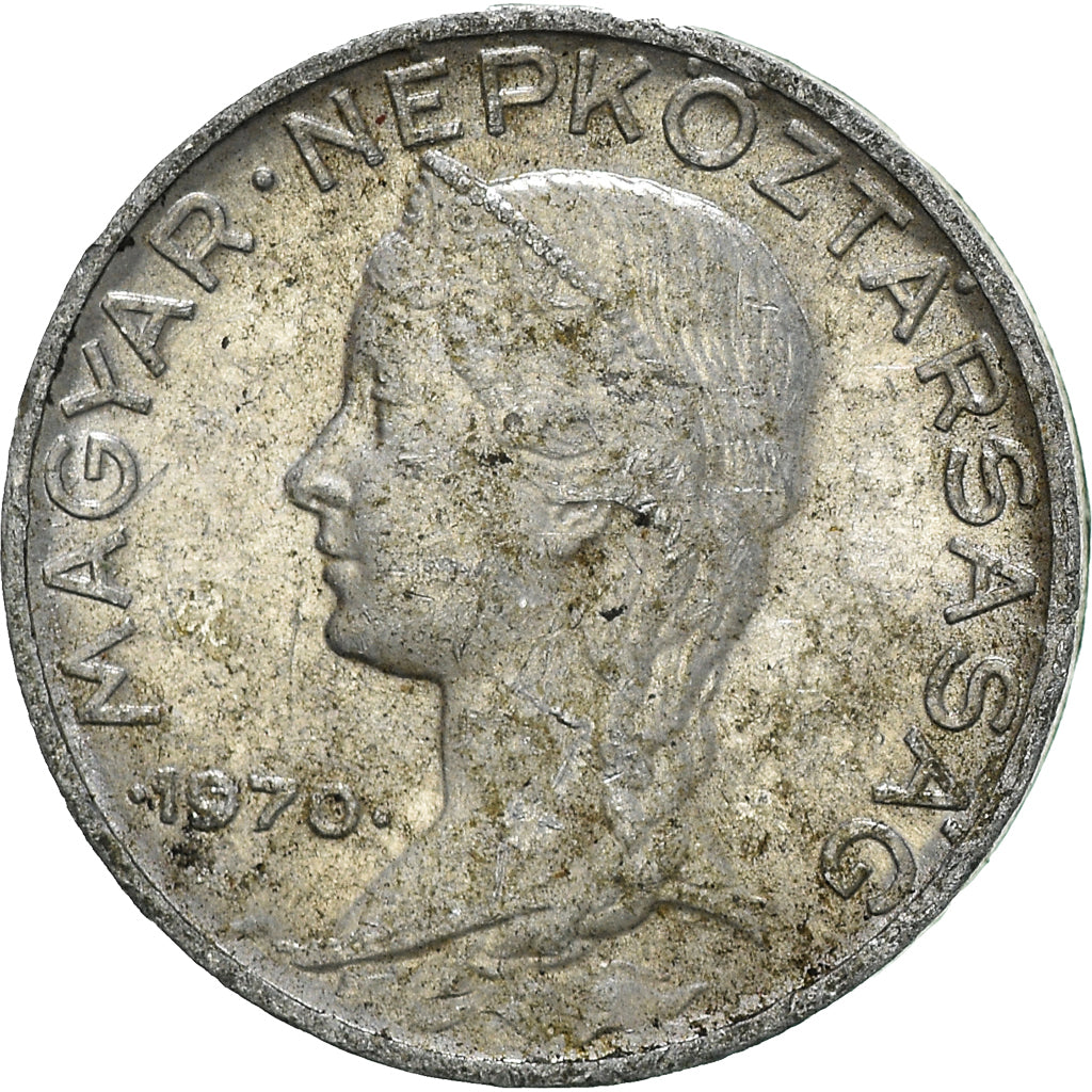 Moneda, Hungría, 5 Filler, 1970