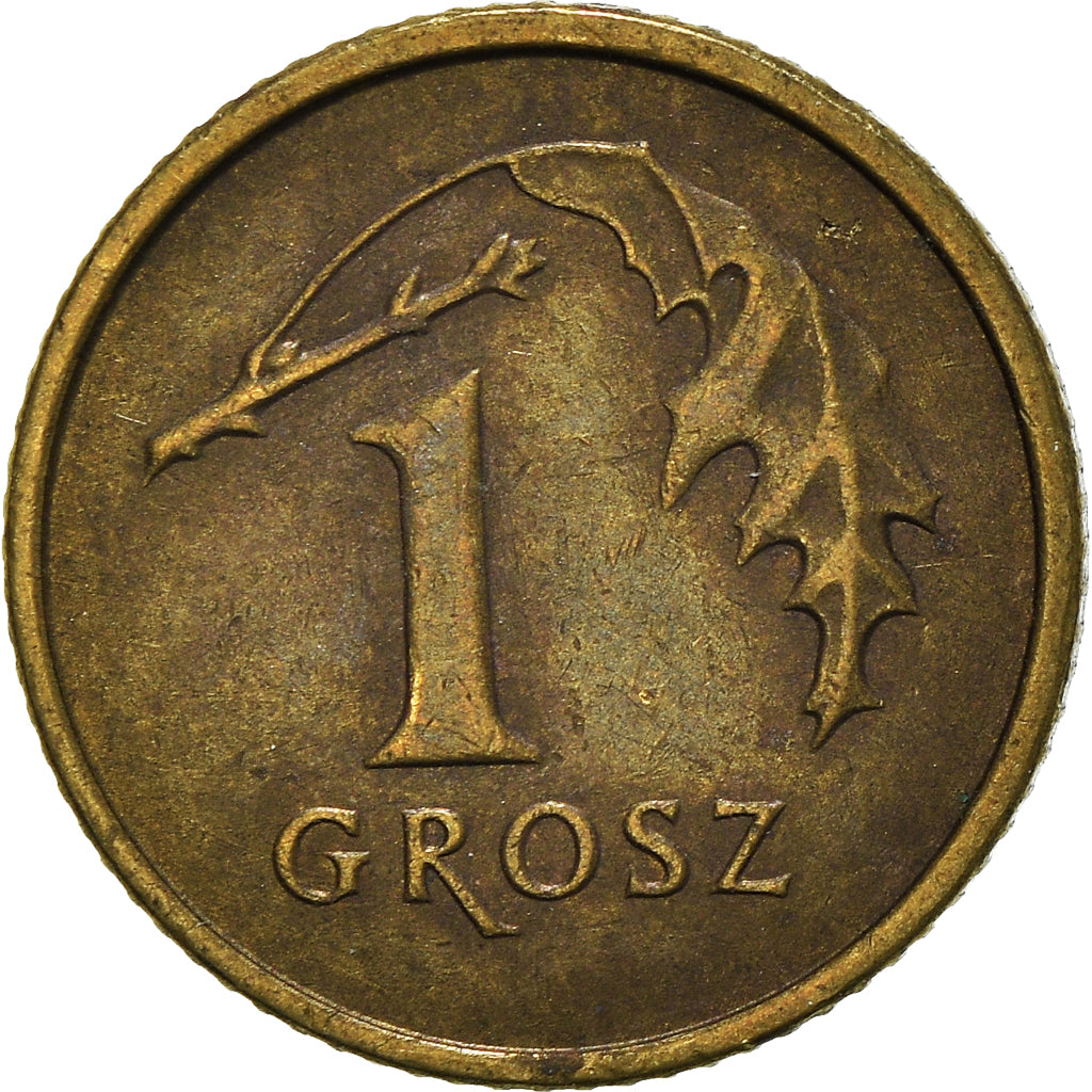 Coin, Poland, Grosz, 2003