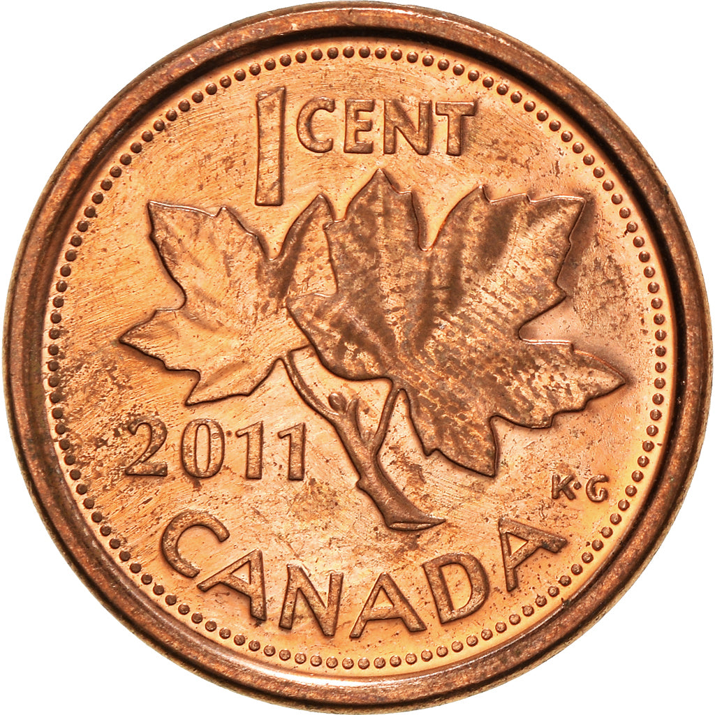 Moneta, Canada, Cent, 2011