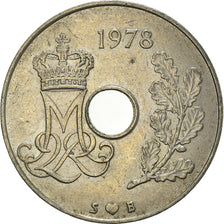 Moneda, Dinamarca, 25 Öre, 1978
