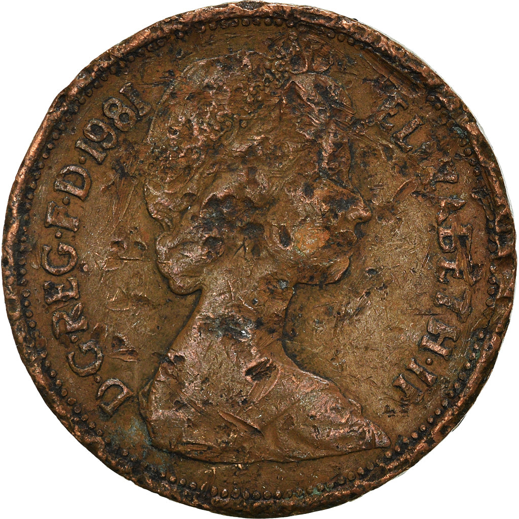 Munten, Groot Bretagne, 2 Pence, 1981