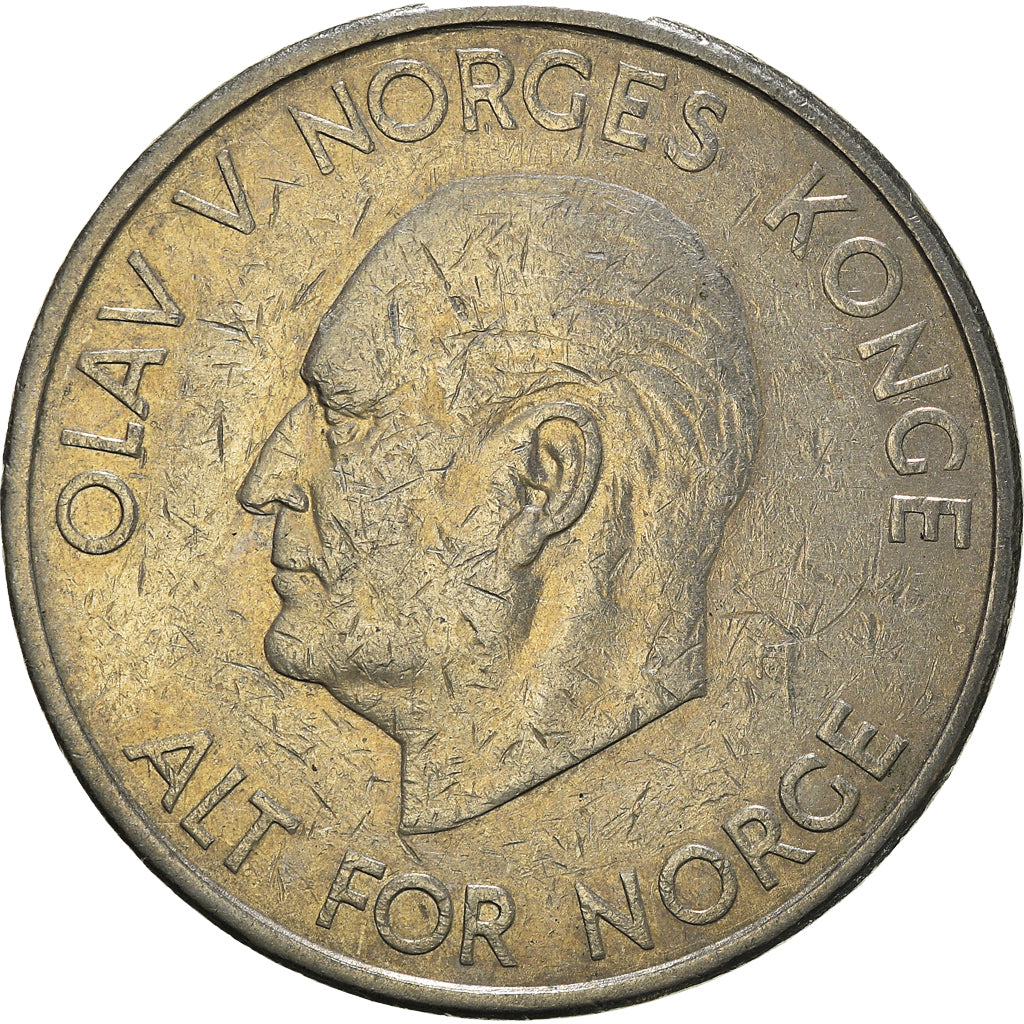 Coin, Norway, 5 Kroner, 1964