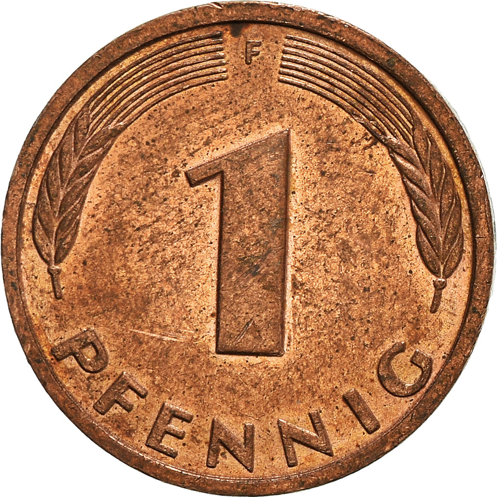 Moneta, Niemcy - RFN, Pfennig, 1983