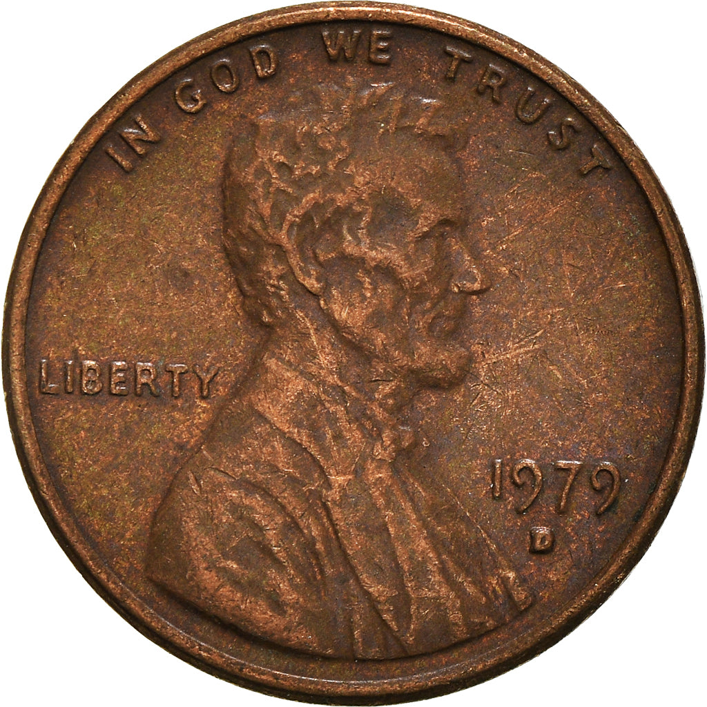 Moneda, Estados Unidos, Cent, 1979