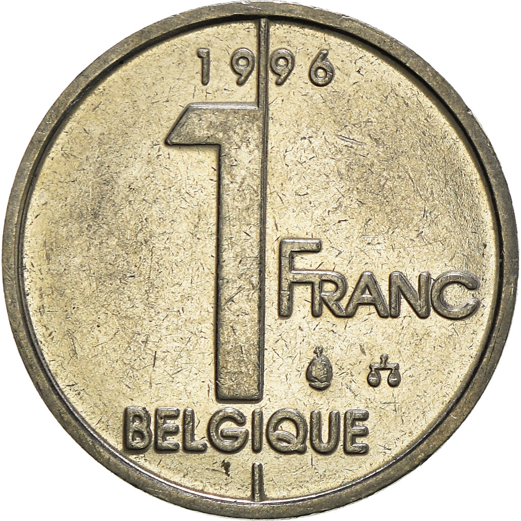 Moneta, Belgio, Franc, 1996