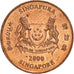 Moneta, Singapore, Cent, 2000