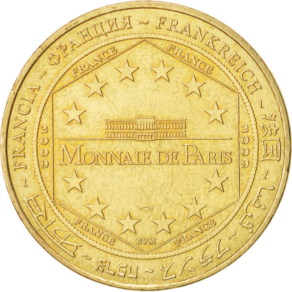 France, Jeton, Tourist Token, 2009, Monnaie de Paris, SPL, Cupro-nickel