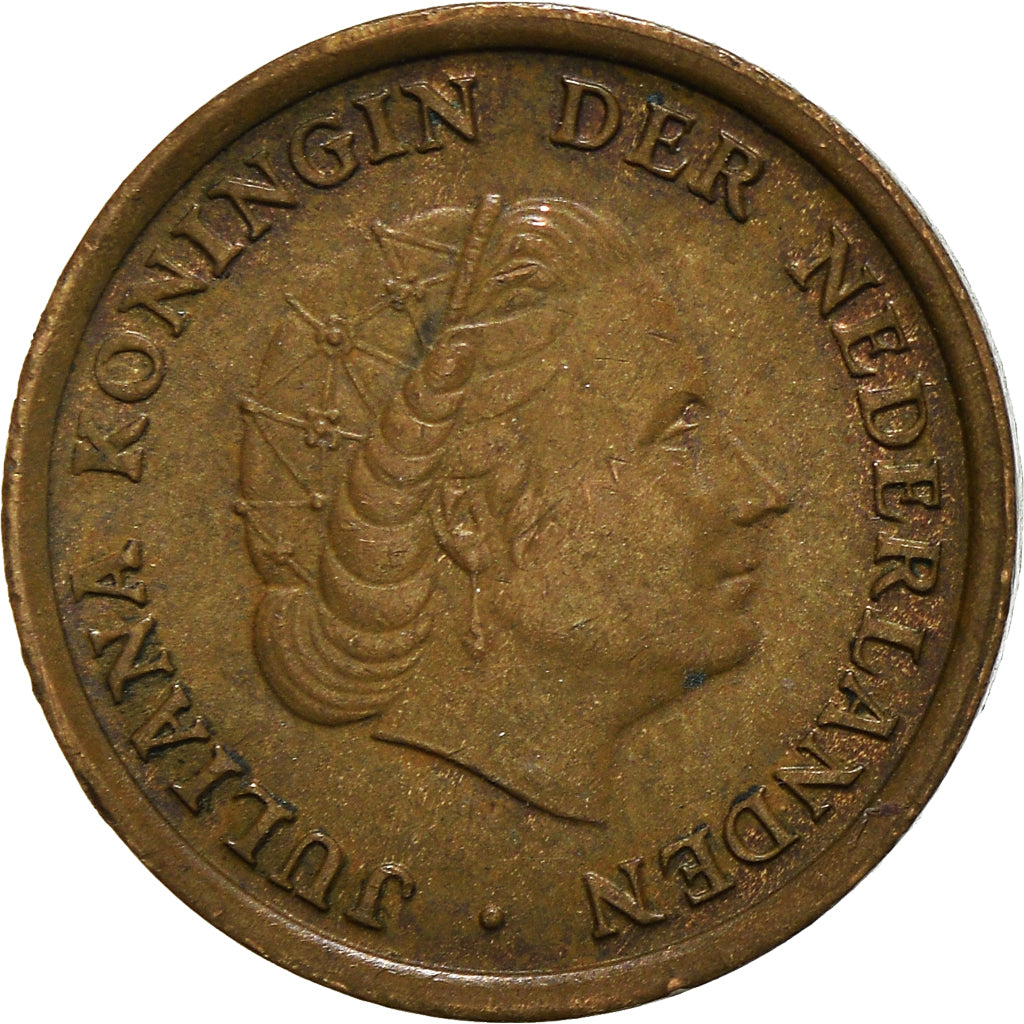 Münze, Niederlande, Cent, 1958