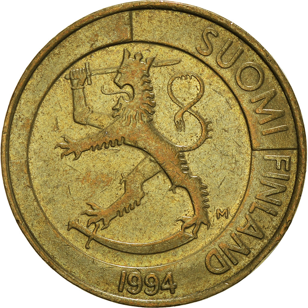 Monnaie, Finlande, Markka, 1994