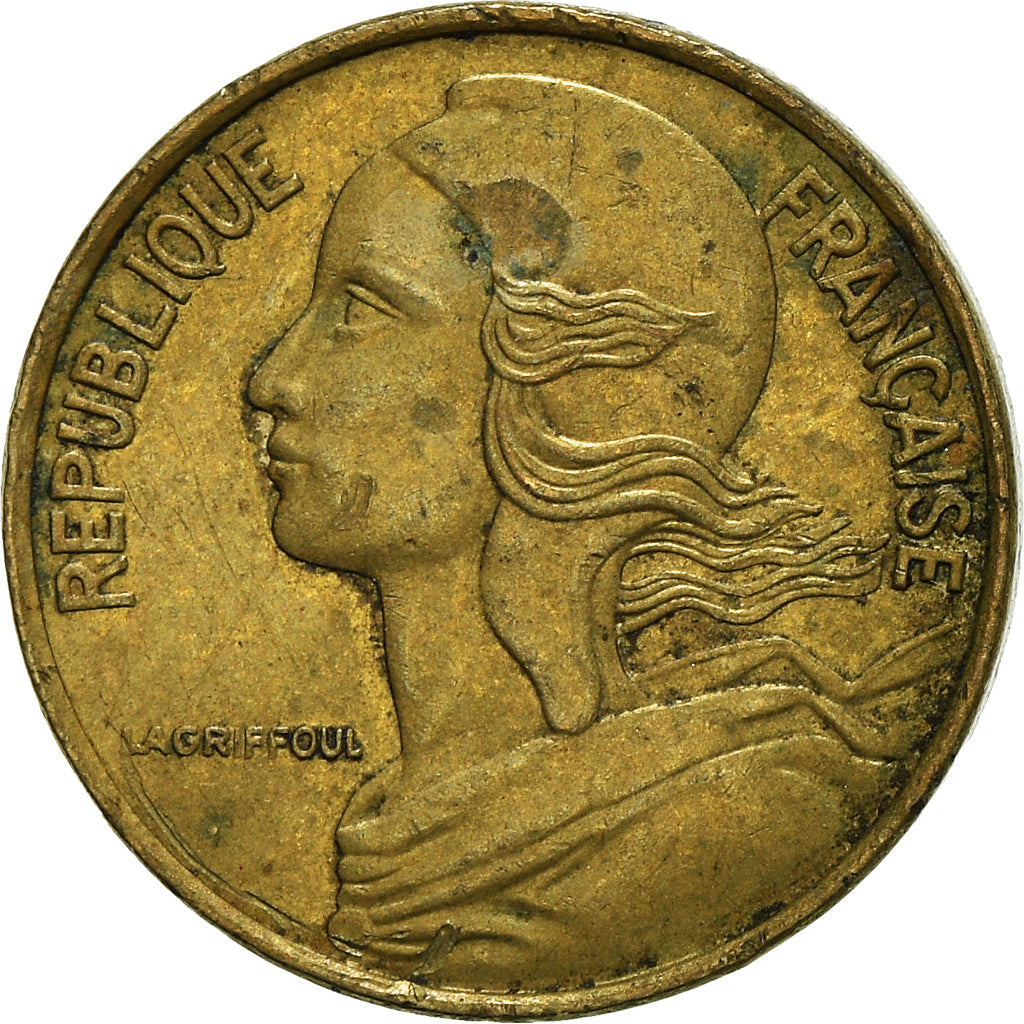 Moneta, Francia, 5 Centimes, 1975