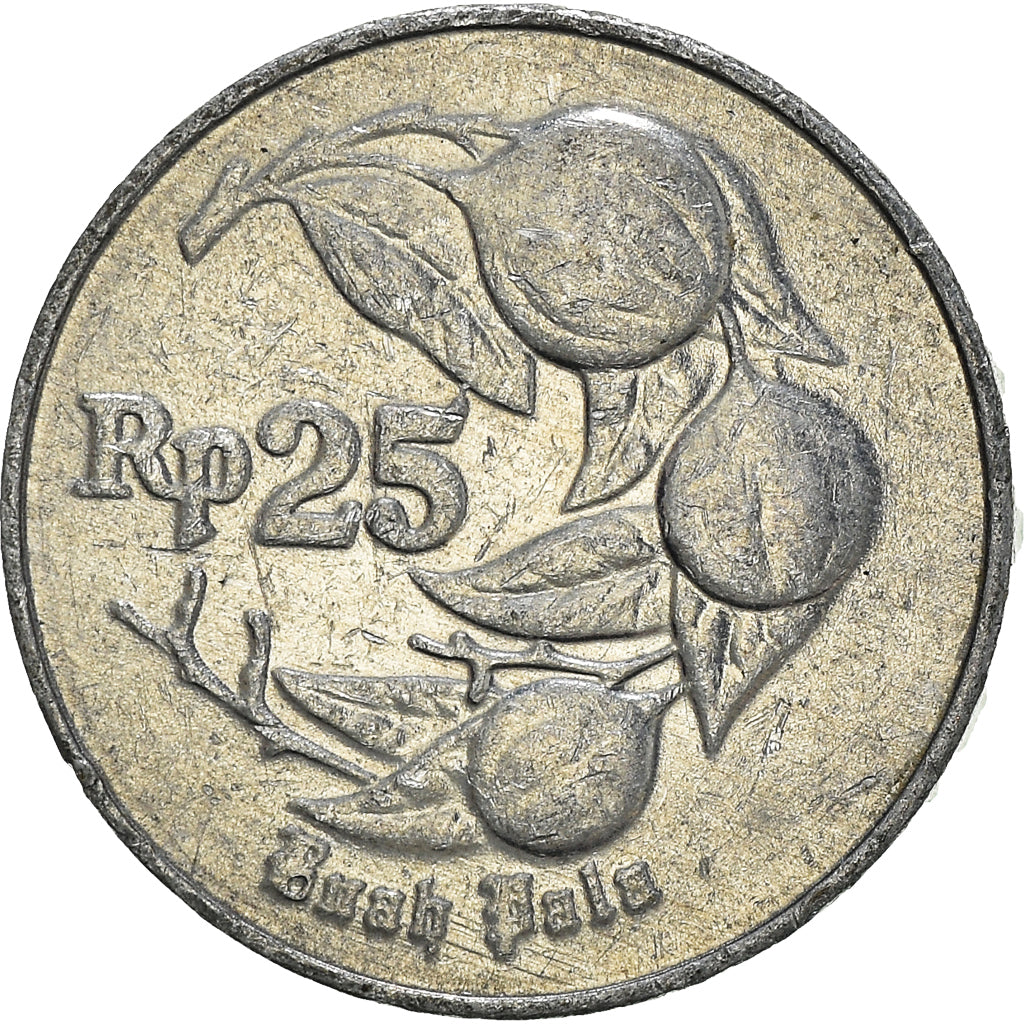 Moneda, Indonesia, 25 Rupiah, 1994