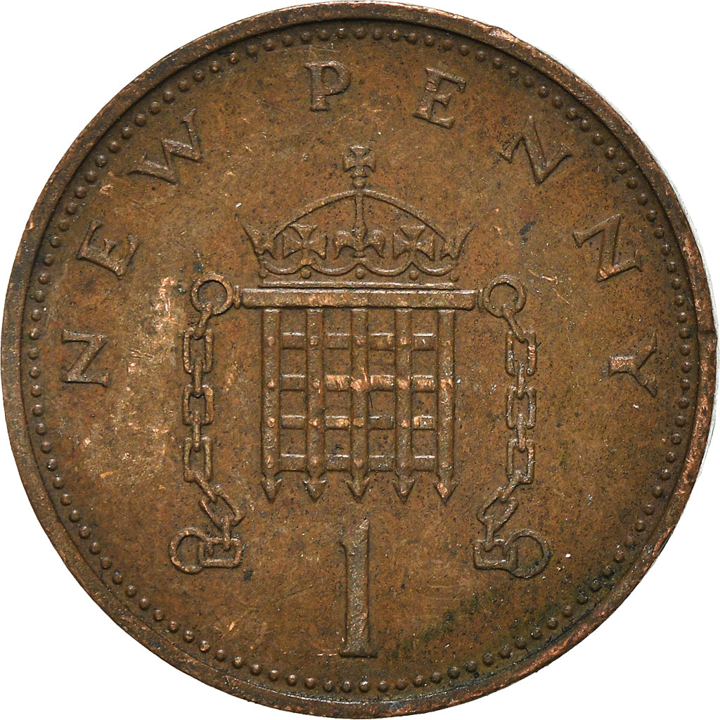 Coin, Great Britain, New Penny, 1971