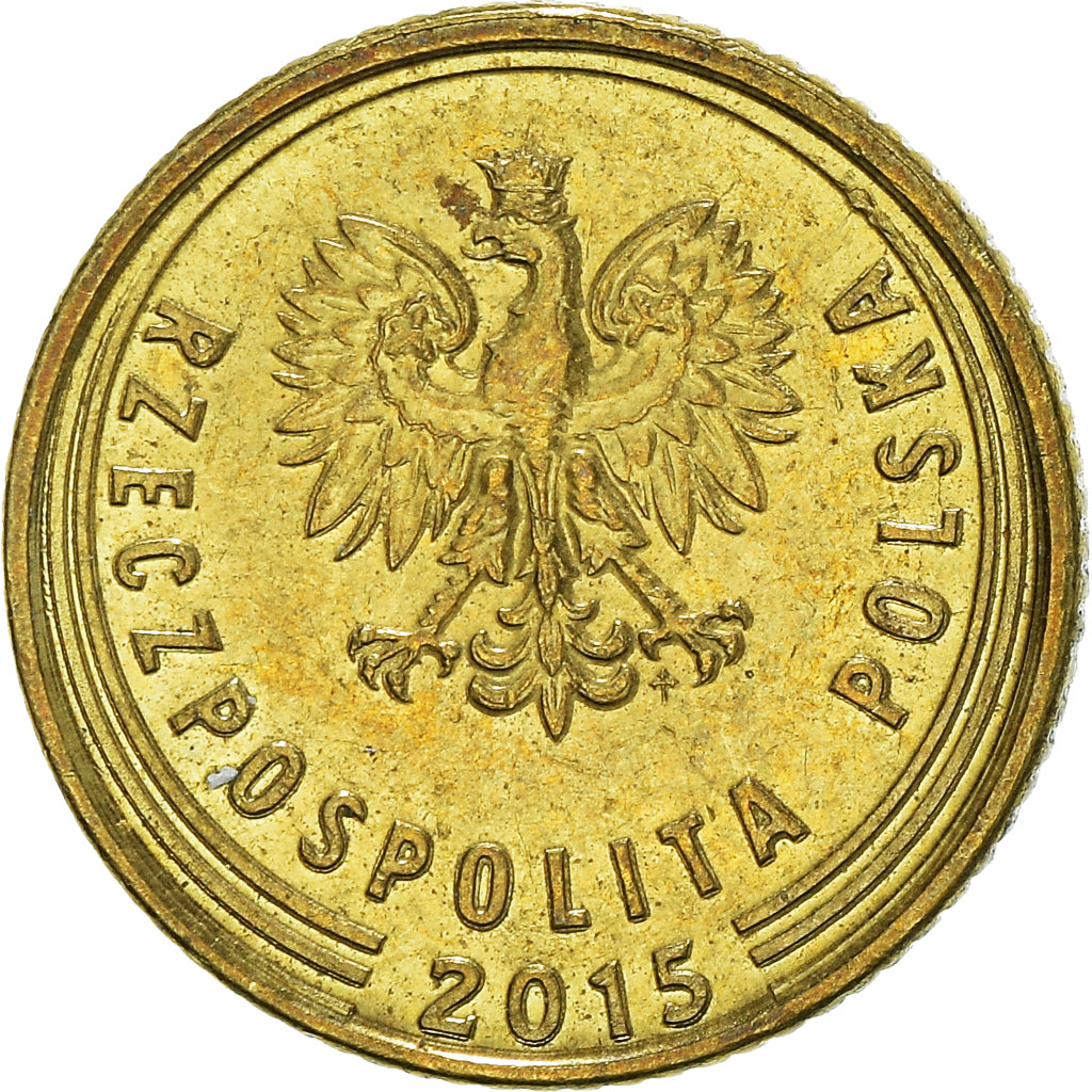 Monnaie, Pologne, Grosz, 2015