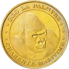 Tourist Token, Zoo La Palmyre, Gorille, 2007, MS(63), Monnaie de Paris