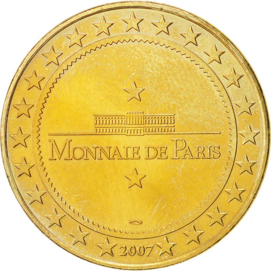 Tourist Token, Zoo La Palmyre, Gorille, 2007, MS(63), Monnaie de Paris