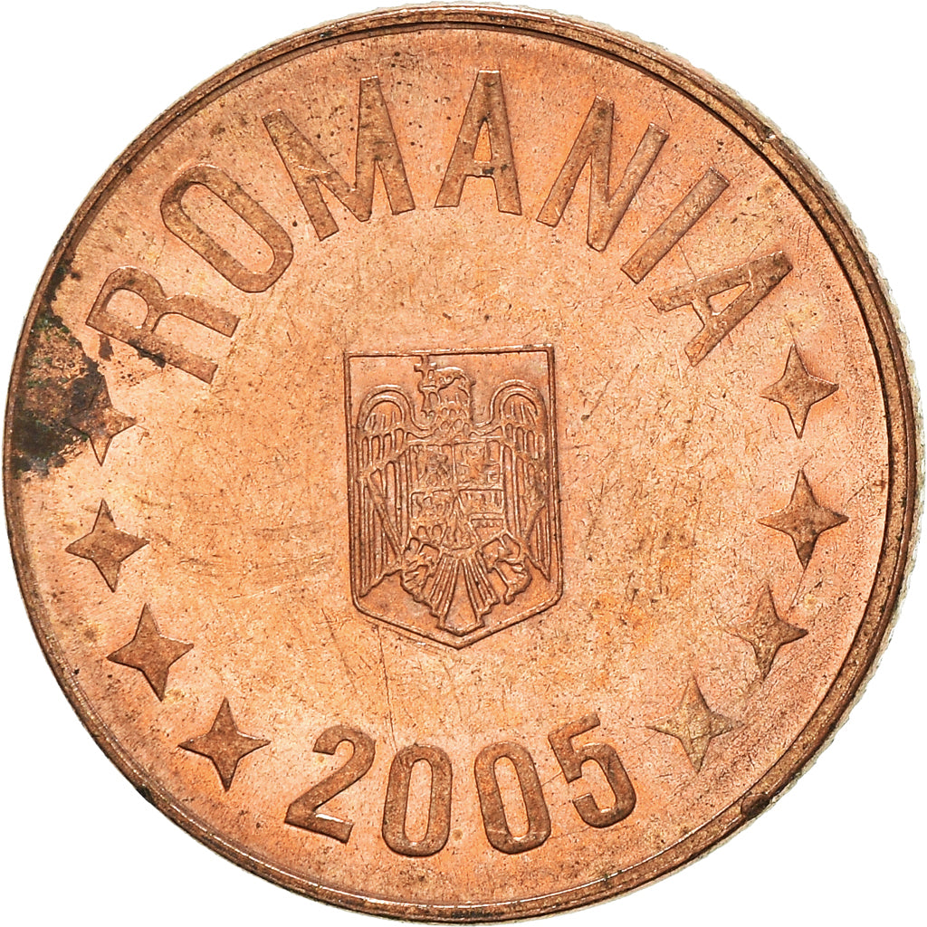 Monnaie, Roumanie, 5 Bani, 2005