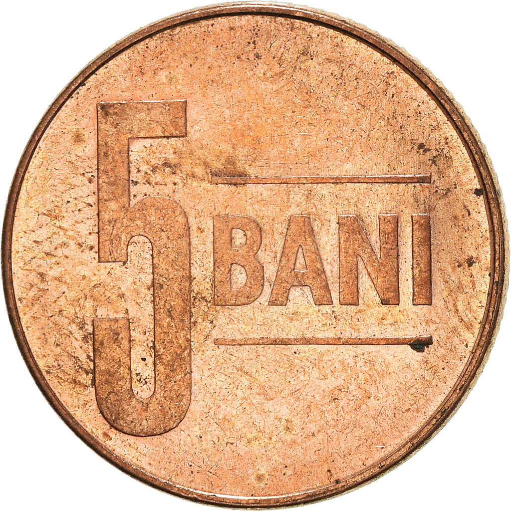 Monnaie, Roumanie, 5 Bani, 2005
