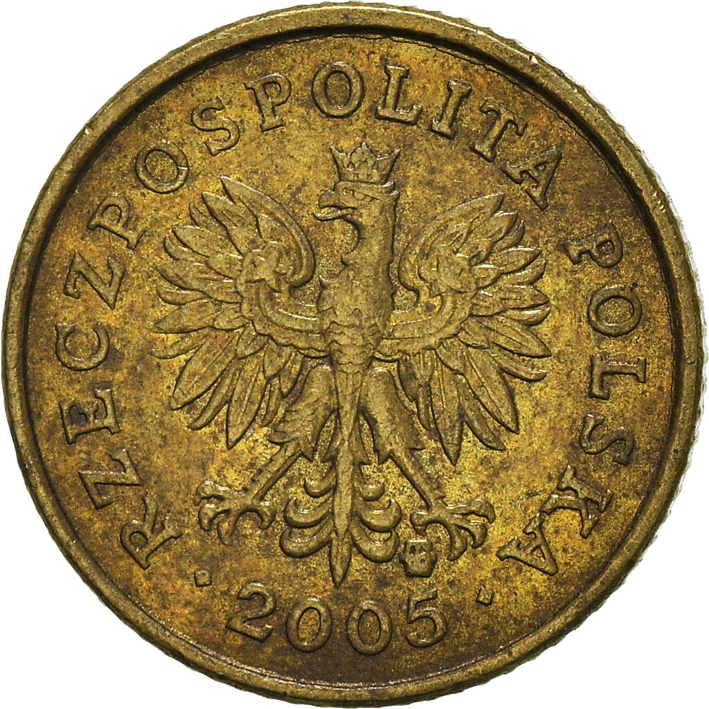 Moneta, Polonia, Grosz, 2005