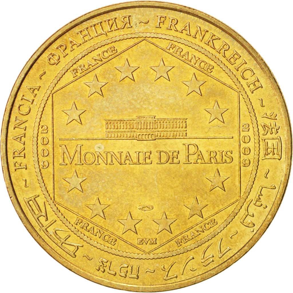 Francia, Token, Tourist Token, 2009, Monnaie de Paris, SPL