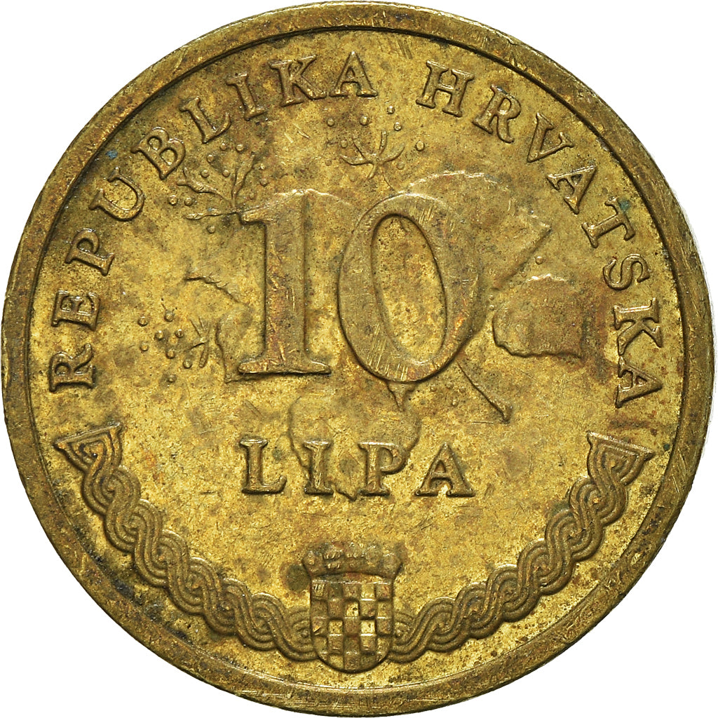 Moneta, Croazia, 10 Lipa, 2013