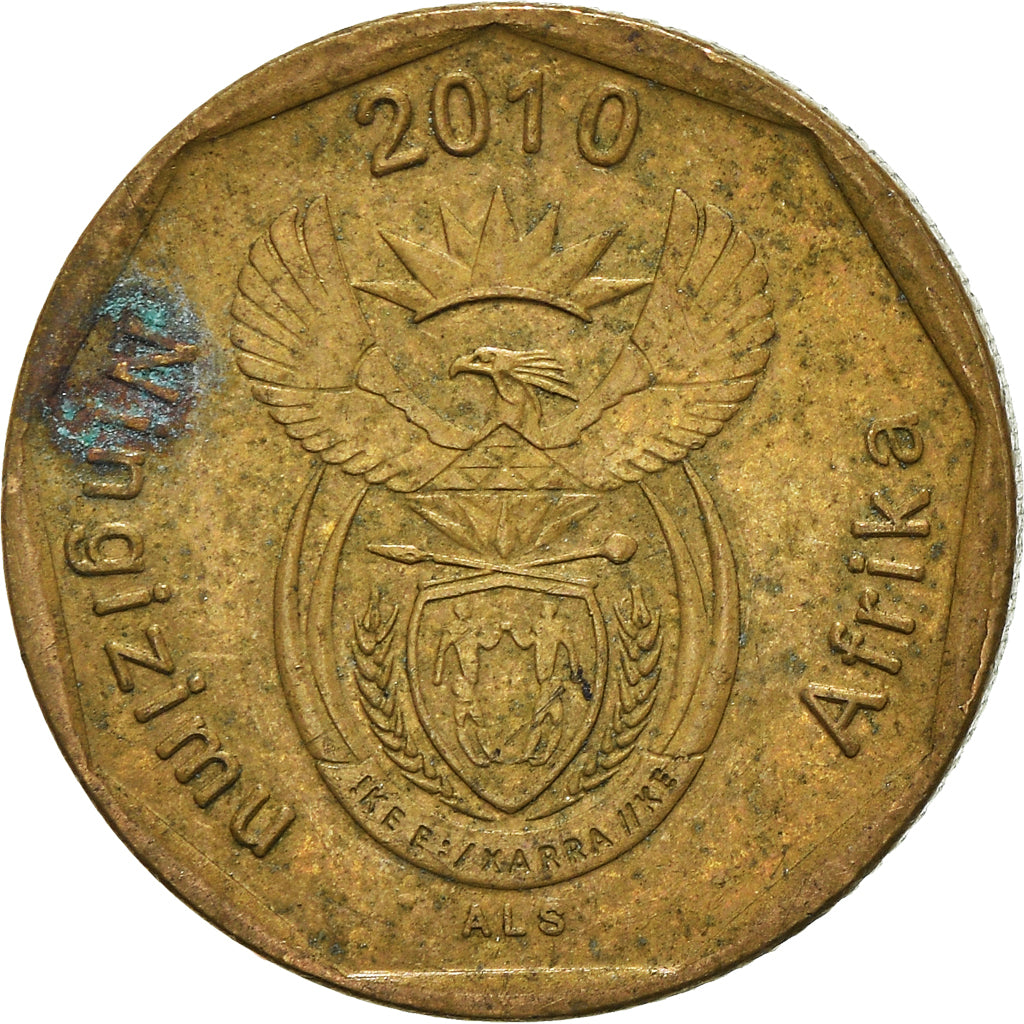Moneta, Południowa Afryka, 20 Cents, 2010
