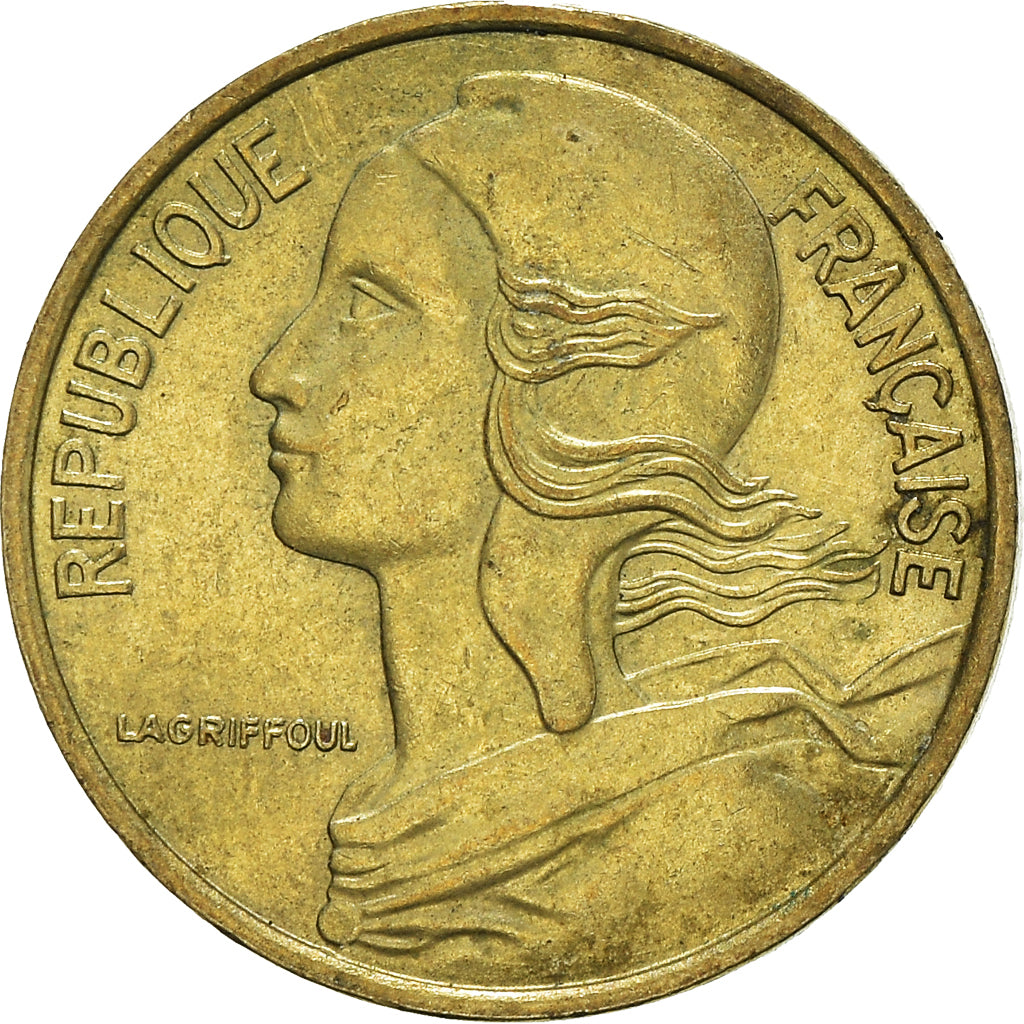 Monnaie, France, 5 Centimes, 1992