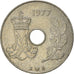 Moneda, Dinamarca, 25 Öre, 1977