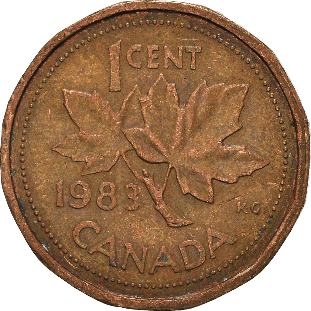 Moneta, Canada, Cent, 1983
