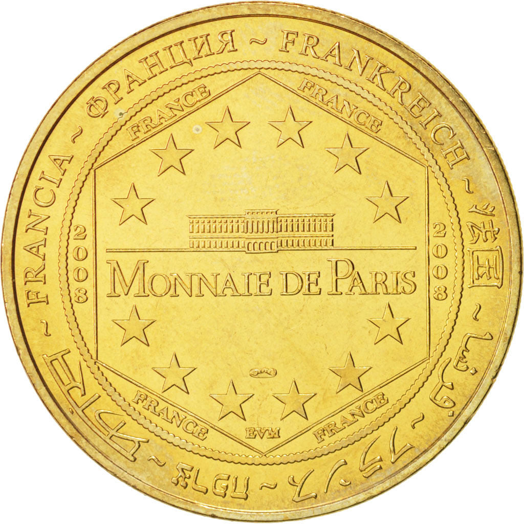 Frankreich, Token, Tourist Token, 2008, Monnaie de Paris, UNZ, Cupro-nickel