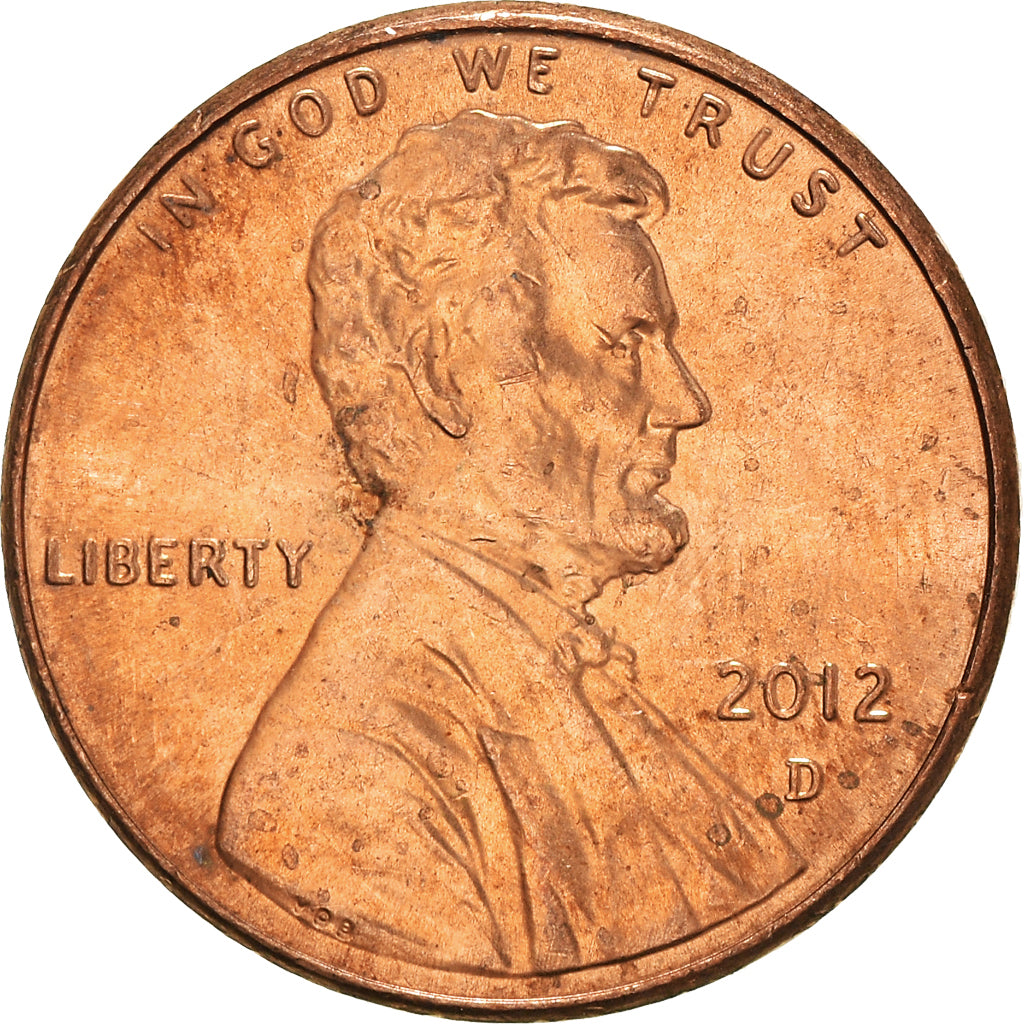 Moneta, Stati Uniti, Cent, 2012