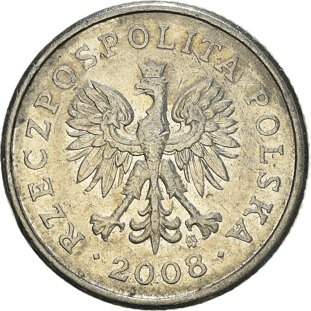 Moneta, Polonia, 20 Groszy, 2008