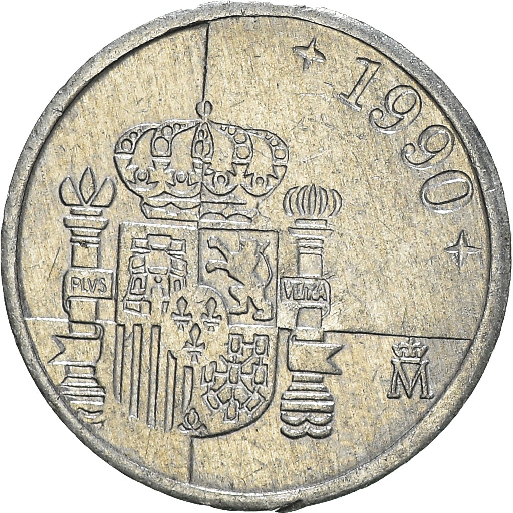 Coin, Spain, Peseta, 1990