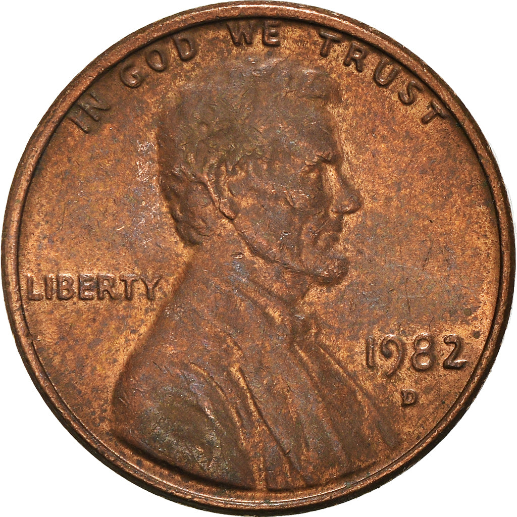 Moneta, Stati Uniti, Cent, 1982