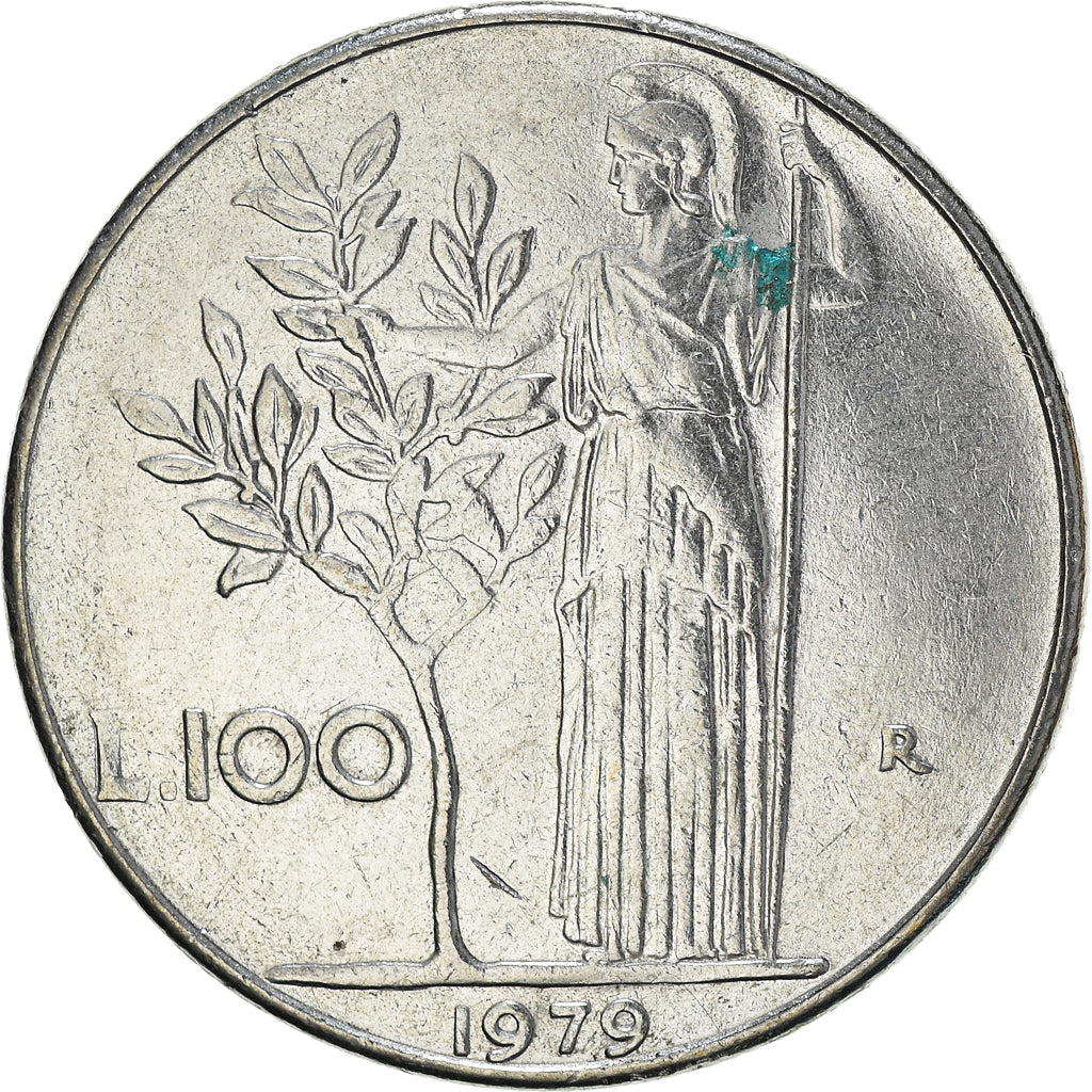 Moneda, Italia, 100 Lire, 1979