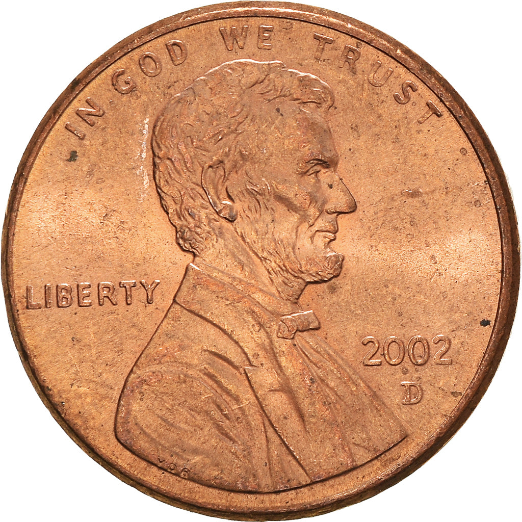 Moneta, Stati Uniti, Cent, 2002